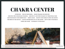 Tablet Screenshot of chakracenter.org